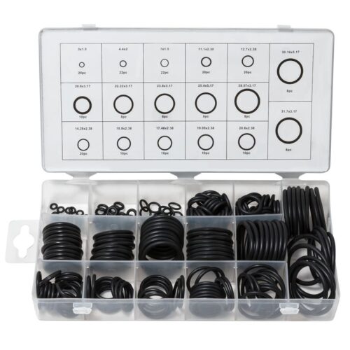 Кільця ущільнюючі гумові маслобензостійкі, 222пр.