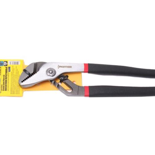 Пассатижи переставные с поджимной гайкой CR-V 12"-400мм, на пластиковом держателе Partner PA-02002-16