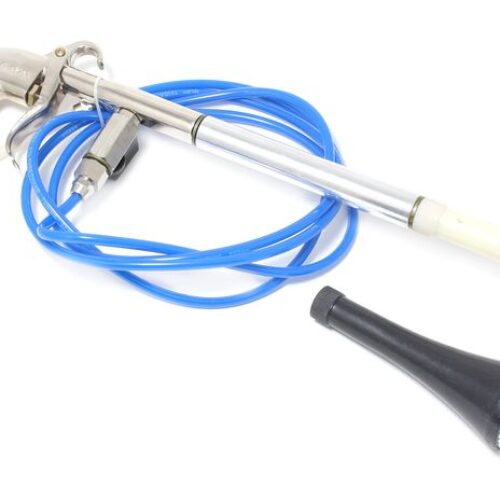 Пістолет пневматичний "Tornado" для хімчистки салону а/м в комплекті зі шлангом подачі миючого засобу та змінною щіткою-насадкою ROCKFORCE RF-20383