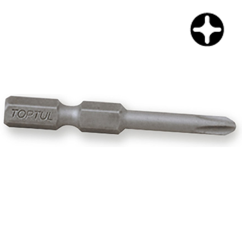 Бита магнітна TOPTUL 1/4″ 50 мм PH2 (під шурупокрут) FSLA0802