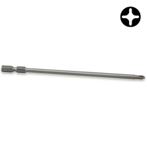 Насадка для шурупокрута TOPTUL 1/4″ 100 мм PH2 магнітна Anti-Slip FSMB0802