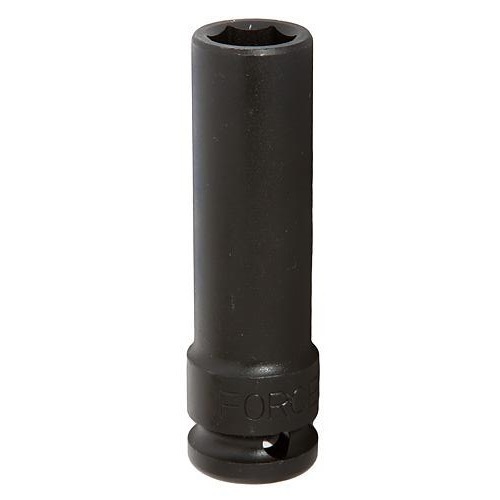 Головка ударна глибока 1/4" 6-гранна 10мм Forsage F-4255010