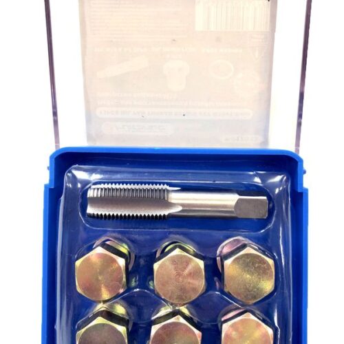 Набір для відновлення різьби зливного отвору піддону: M15х1,5мм (13пр.) В футлярі.