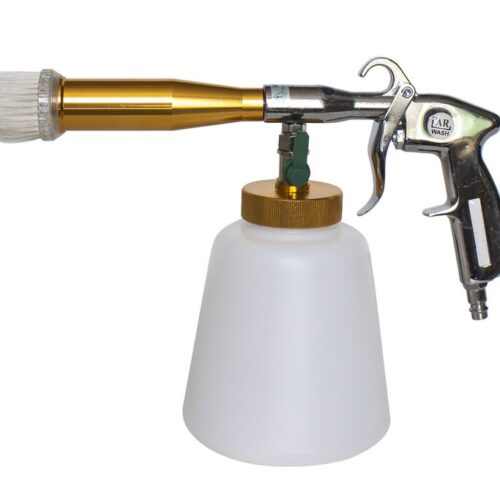 Пістолет пневматич.''Tornado''для хімчистки а/м з мідною трубкою подачі миючого ср-ва і щіткою-насад