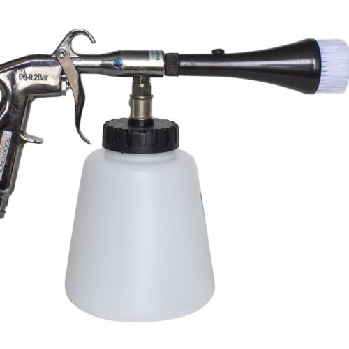 Пістолет пневматичний '' Tornado''для хімчистки салону а / м зі змінною щіткою-насадкою (ємність 1л,