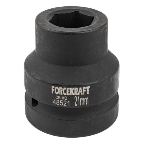 Головка ударна 21мм 1"6гр. FORCEKRAFT FK-48521