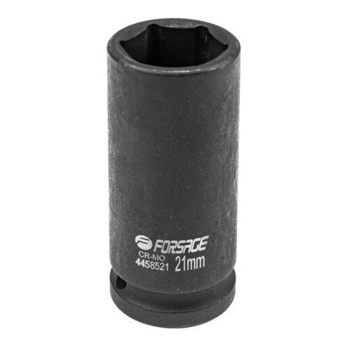 Головка ударна глибока 1/2" 6-гранна 21мм Forsage F-4458521