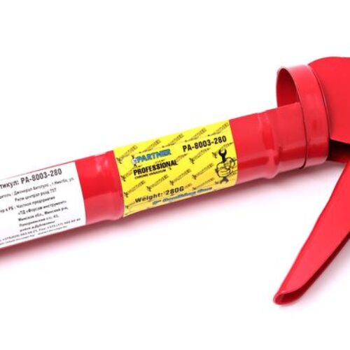 Пістолет для герметика напіввідкритий (туба 280гр)