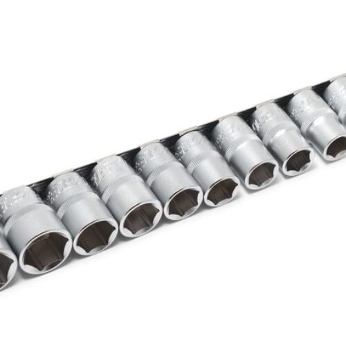 Набір головок 1/2" 6гр. 12 пр. (10-19,22,24мм) на планці