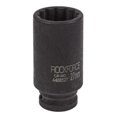 Головка ударна глибока 1/2" 12-гранна 27мм RF-4488527