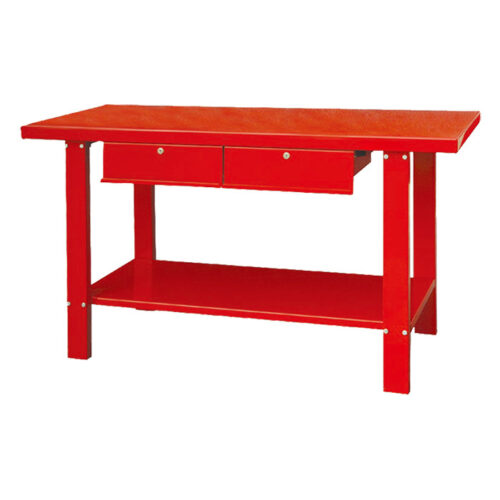 Верстат сталевий професійний із висувними шухлядами та нижньою полицею 1500x640x865 мм TORIN PBW59250201