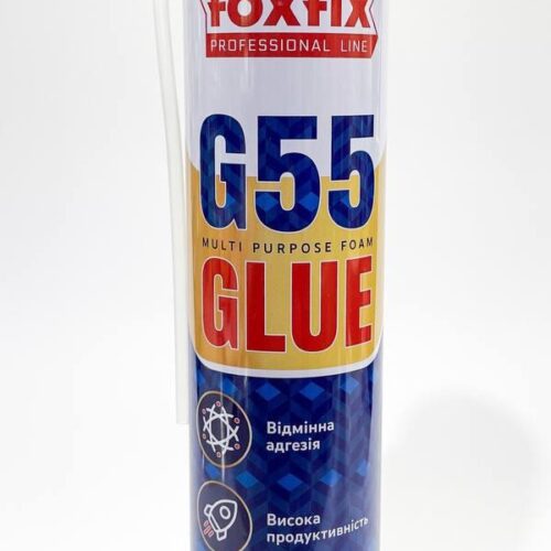 Піна-клей ручна FoxFix G55-750мл (700г) (Turkey)