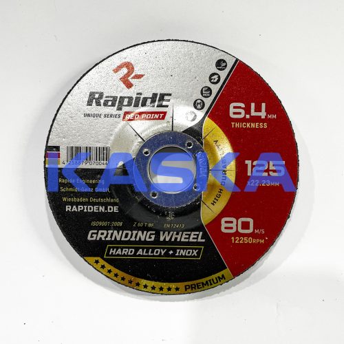 Зачисні абразивні диски RapidE Abrasive RedPoint 125×6.4×22,23