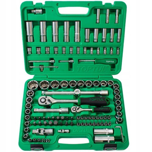 Професійний набір автоинструмента 1/4″, 1/2″ 108од. (12-гр.) TOPTUL GCAI108R1