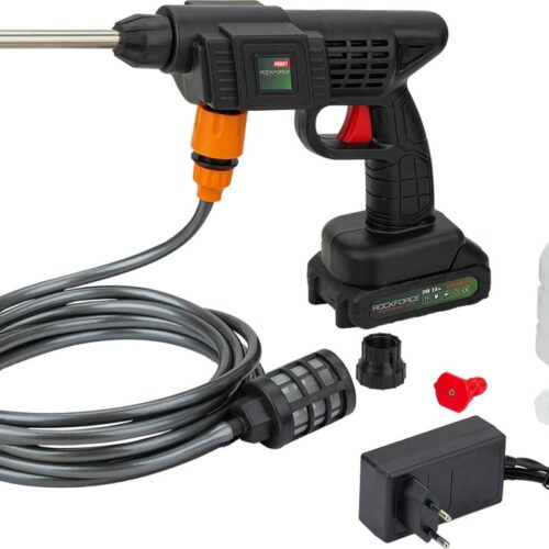 Мийка високого тиску акумуляторна 20В, 2.8л/мин, 15 бар Rockforce RF-PG001