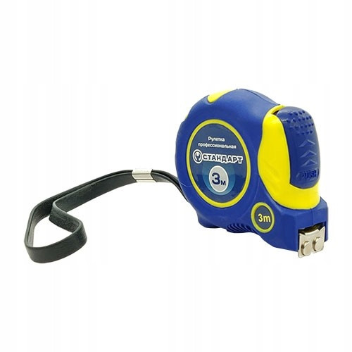 Рулетка магнітна професійна з автостопом 3 мх16 мм СТАНДАРТ PMT-0316