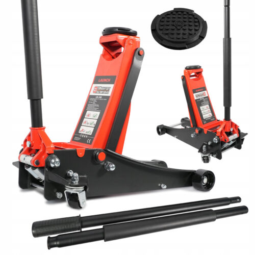Професійний домкрат підкатний 3т низькопрофільний з подвійною помпою 85-500 мм LAUNCH LH-330